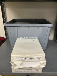 Grouping Of Copy Paper