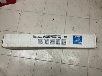 (1) Roll Of Construction Grade Plastic Sheeting