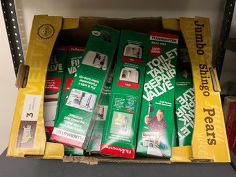 Grouping Of Toilet Tank Repair Valves