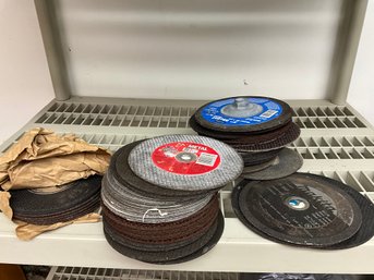 Grouping Of Miscellaneous Grinding/cutting Wheels