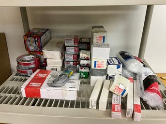 Grouping Of Miscellaneous Garage Items - Hardware, Lightbulbs And More