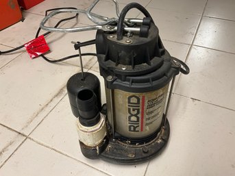 Ridgid Aquapro 1/2 HP Submersible Sump Pump - Model No. SP-500