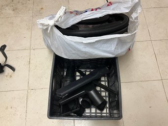 Grouping Of Miscellaneous Shop Vac Attachments And Hoses