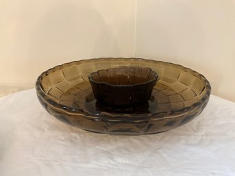 Woven Glass Chip And Dip Set