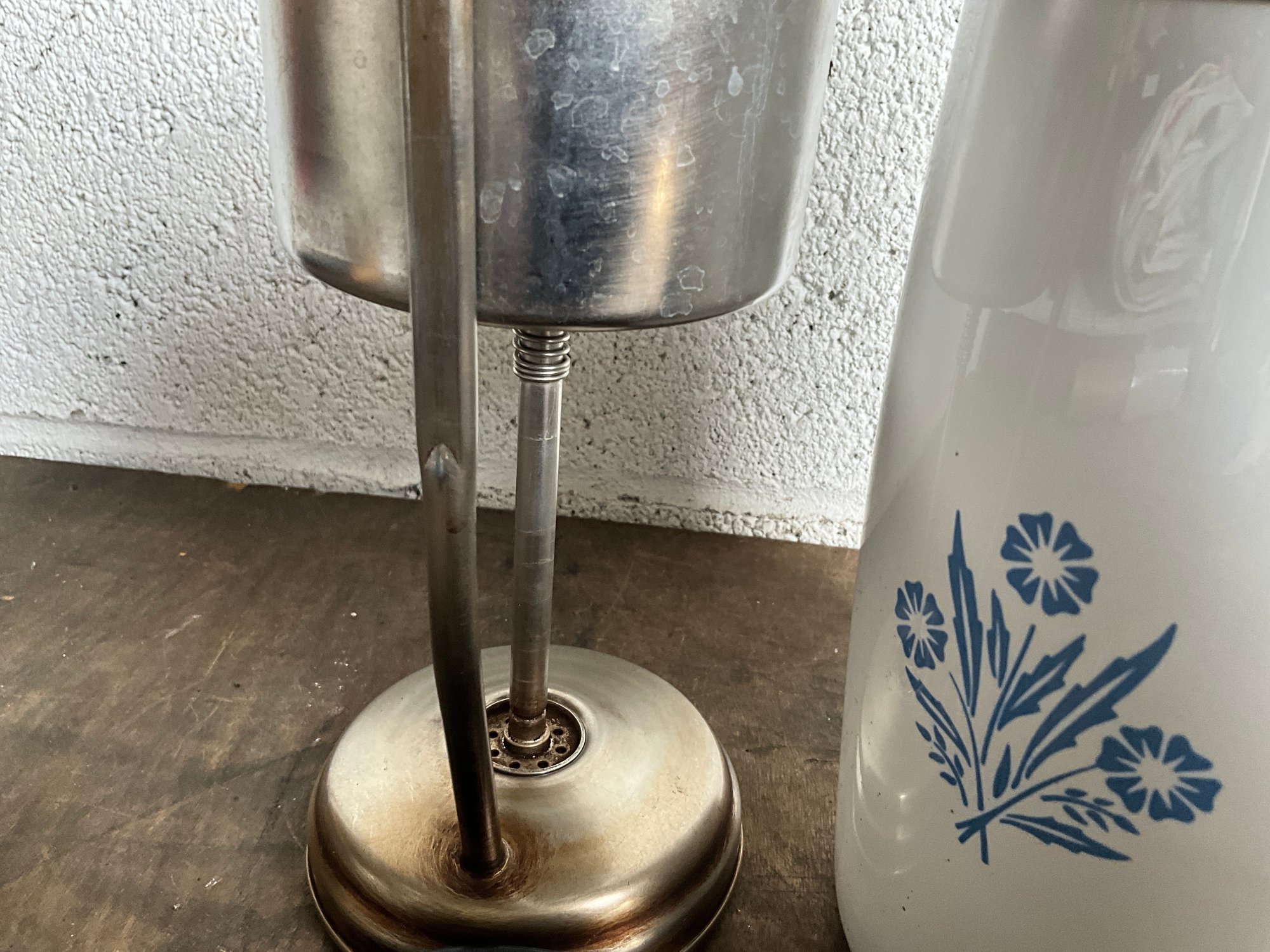 Corning Ware Electric Percolator Coffee Pot Corning Ware Blue