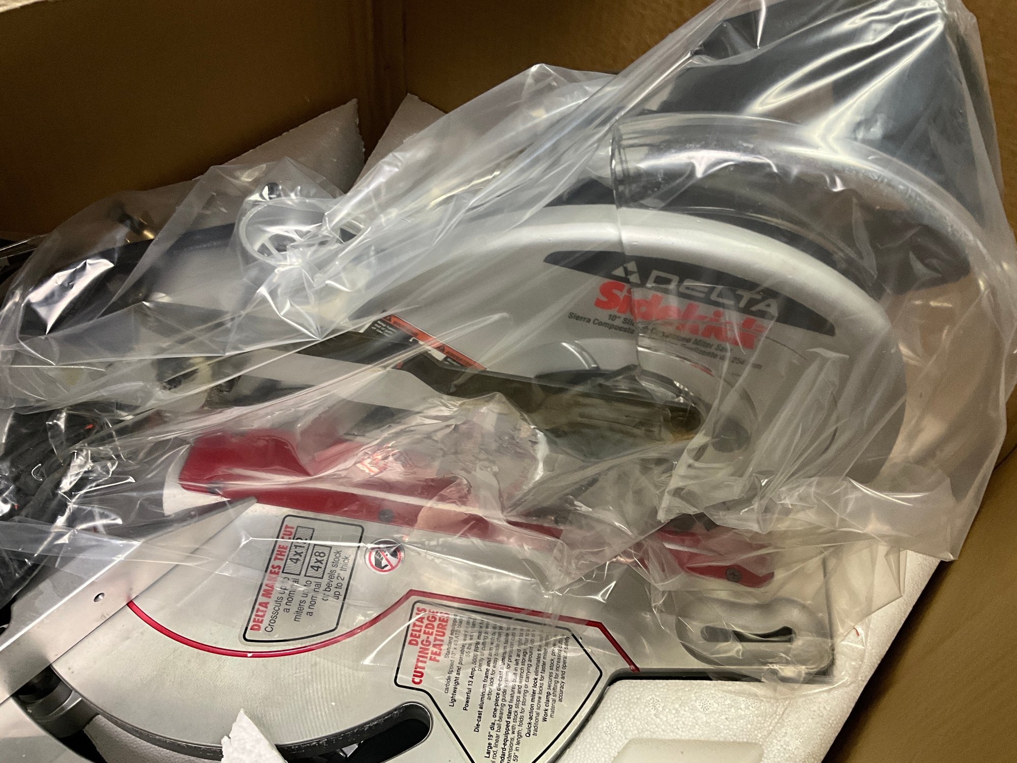 Delta Sidekick 10 Inch Sliding Compound Miter Saw - Model No. 36-250 ...