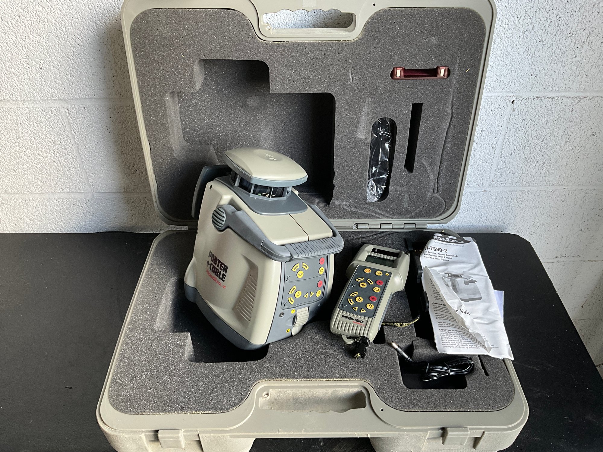 Porter Cable RoboToolz Self Leveling, Remote Controlled