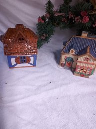Christmas Village Houses(2)