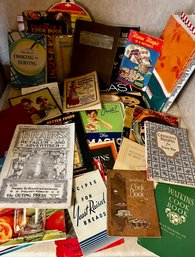 Antique & Vintage Cooking Books And Ephem