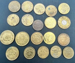 Vintage Tokens Lot Chuck E Cheese, Washington Seattle, Everett