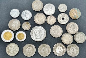 Vintage Foreign Coins Lot