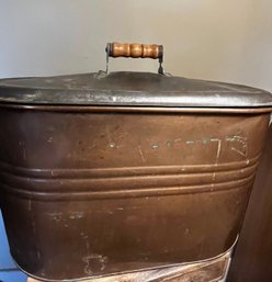 Copper Boiler And Lid