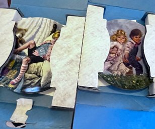 (8)Nursery Rhymes Decorative Collector Plates Bradford Exchange