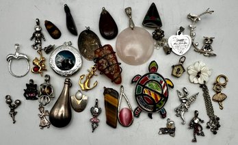 Large Lot Mix Pendants 30 Plus