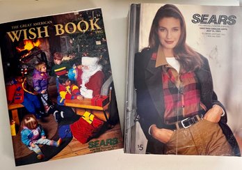 Two Of The Last Published Sears Catalogs