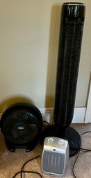 2 Fans & Heater