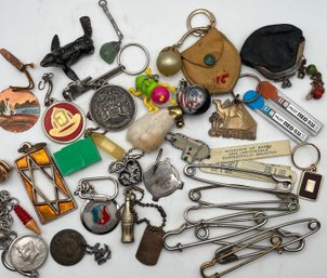 Vintage Lot Key Chains & Random Mix