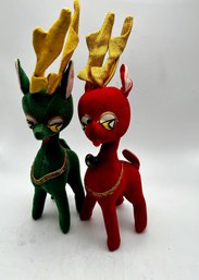 Sweet 1965 Kamar Japan Christmas Deer