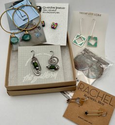 Artisan Earring Lot Of 6 Pairs