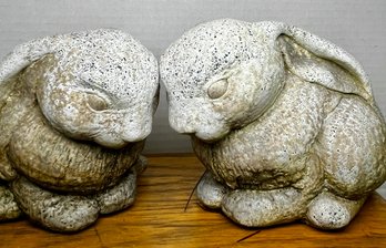 2 Concrete Bunnies
