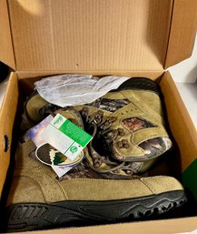 NIB Itasca Waterproof Tundra Mossy Oak Boots 8.5 Mens