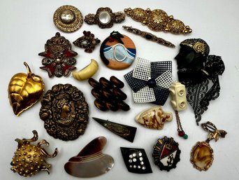 Mix Lot Pins Vintage