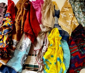 Vintage Scarves - Silk, Sheer, Other Vintage