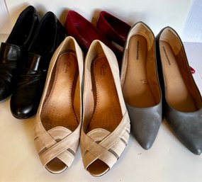 Womens Minimally Worn Shoes 4 Pair Size 9-9.5