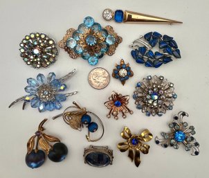 Blues Pin Lot (13)