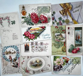 Vintage Birthday Post Cards