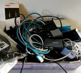 Tech Chargers, Cords, Power Blocks