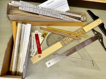 Pantograph No.1393 In Box, Rulers, Ts