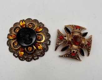 Extra Large Statement Coat Pins
