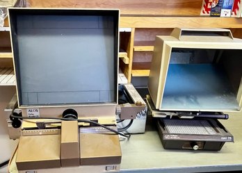 ALOS Fiche Reader 21 And Northwest Microfilm Mini 75