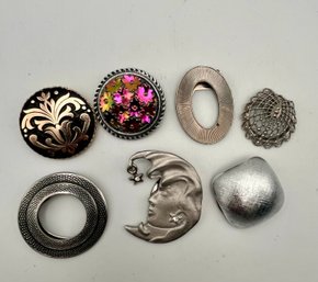 Vintage Scarf Clip Lot
