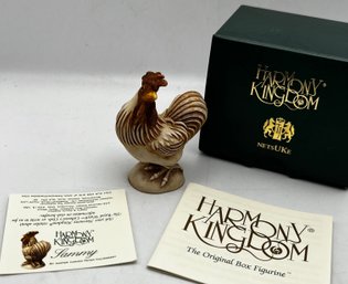 Sammy Harmony Kingdom Rooster Figurine Netsuke