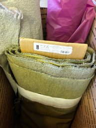Vintage Fabric Upholstery Lot
