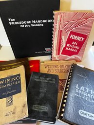 Welding/wiring Book Lot