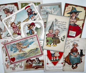 Valentine Post Cards Pre 1918