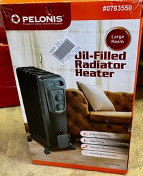 Peloris Oil Filled Radiator Heater In Box