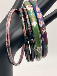 Vintage Cloisonn Bangles