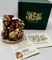 King Of The Road- Santa On Motorcycle Harmony Kingdom