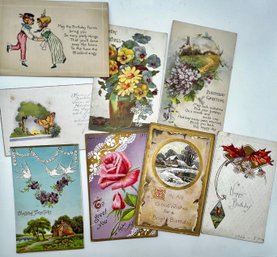 Birthday Post Cards Pre 1918