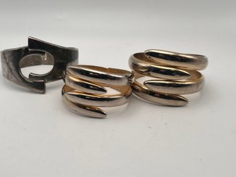 3 Hinged Bangles