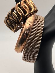 Antique Vintage Gold Filled Bracelets