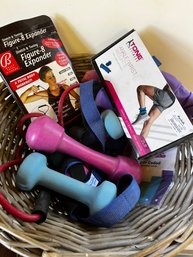 Exercise Lot -hand Weights, Ankle Weights & Other