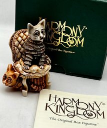 Clair De Meow - Signed Harmony Kingdom- Julie Bharucha