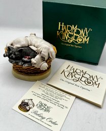 Pecking Order - Harmony Kingdom Dog Cat Turtle Mouse