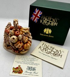 Harmony Kingdom Feast Fest - Cornucopia Horn Of Plenty  Turkey