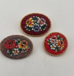 Micro Mosaic 3 Pins